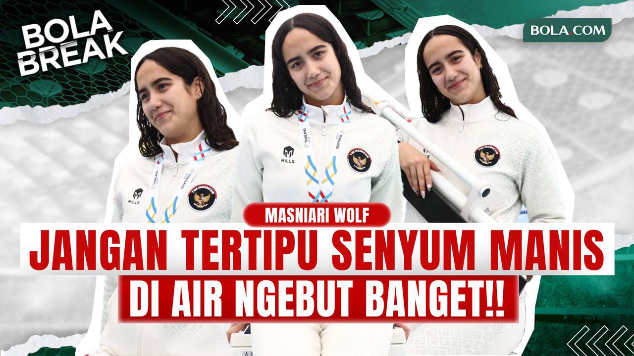 Berkenalan dengan Masniari Wolf, Si Ratu Gaya Punggung Asia Tenggara!