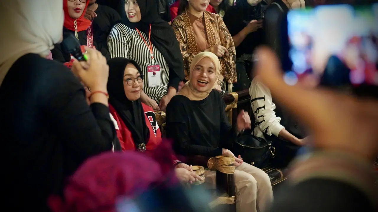Istri calon presiden Ganjar Pranowo, Siti Atikoh Supriyanti