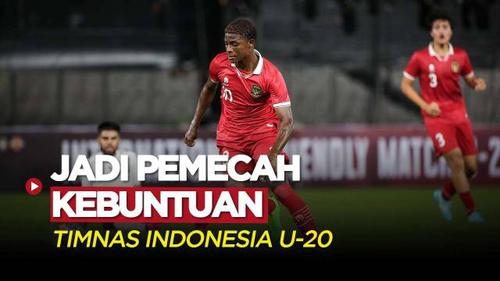 VIDEO: Hugo Samir Jadi Salah Satu Sosok Penting Timnas Indonesia U-20 di Piala Asia U-20