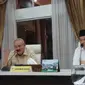 Gubernur Sumsel Alex Noerdin sudah melayangkan surat pengunduran diri ke DPRD Sumsel untuk maju di Pileg 2019 (Liputan6.com / Nefri Inge)