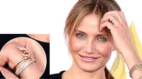 Cameron Diaz mendapatkan cincin tunangan dari kekasihnya, Benji Madden