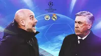Perbandingan Taktik Guardiola dan Ancelotti Jelang Man City Vs Real Madrid di Liga Champions: Siapa yang Lebih Jago?