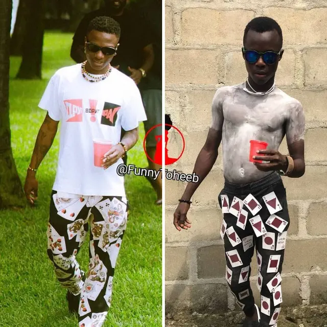 Tirukan Gaya Fashion Artis Hollywood dengan Low Budget, Lelaki Ini Viral