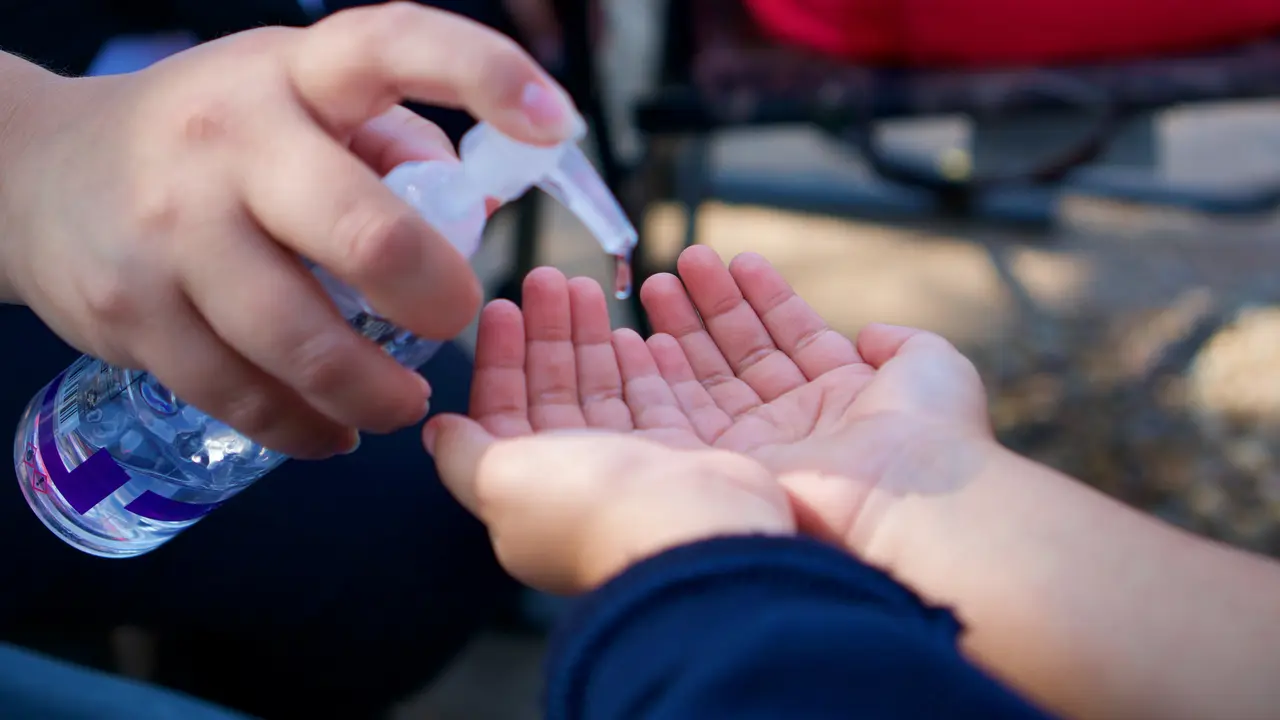 Ilustrasi hand sanitizer