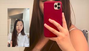 Glory Lu pregnant (dok. Tangkapan layar Instagram @nycglory/https://www.instagram.com/reel/DPy4Knqjfmz/?igsh=MThnbzd1YWx0ZHgxbw==/faqihnuriman)