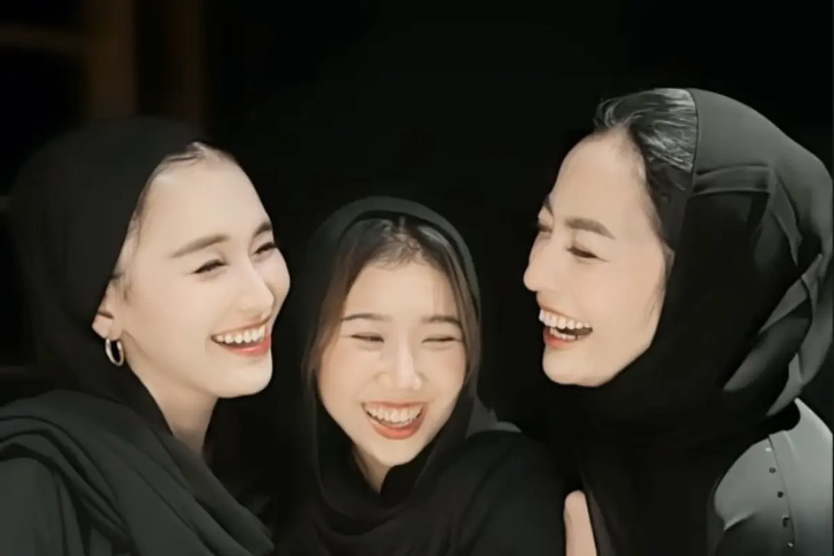 Ayu Ting Ting, Hesti Purwadinata, dan Kiky Saputri Buka Puasa Bersama