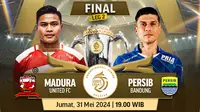 Link Siaran Langsung BRI Liga 1: Madura United vs Persib Bandung di Vidio, 31 Mei 2024. (Sumber: dok. vidio.com)