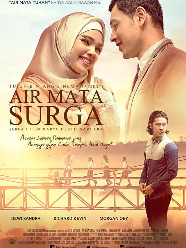 Poster film Air Mata Surga. (Dok. Tujuh Bintang Sinema)