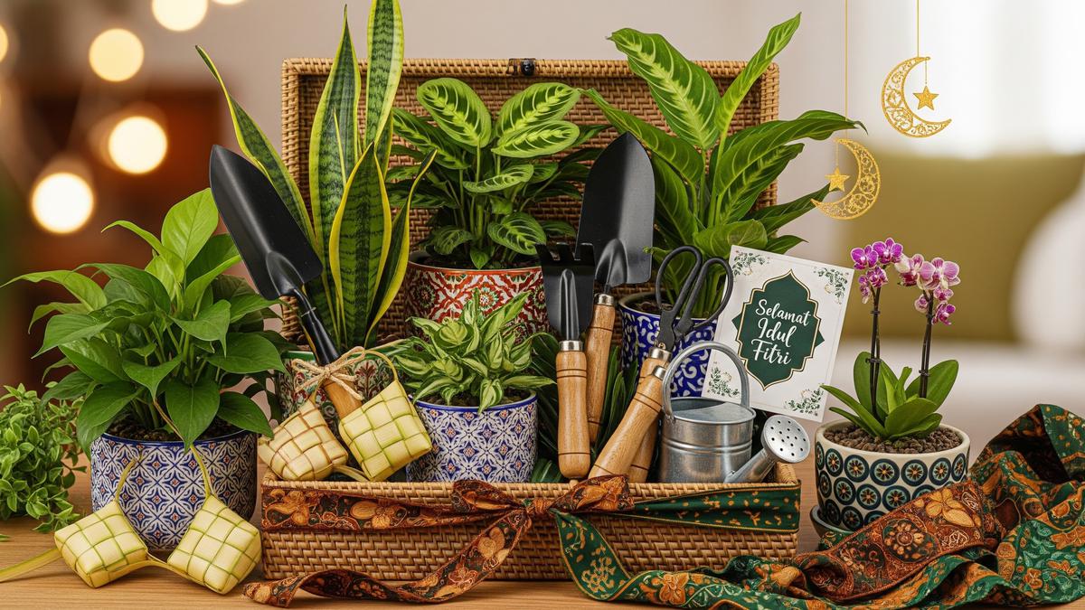 6 Tanaman untuk Hampers Lebaran, Teman Silaturahmi yang Personal dan Berkesan