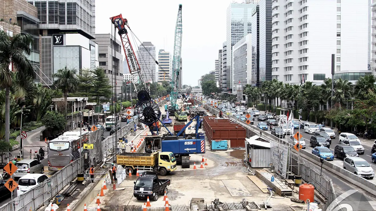 Pembangunan MRT Terhambat, Pemprov Bisa Rugi Rp. 1,2 Triliun