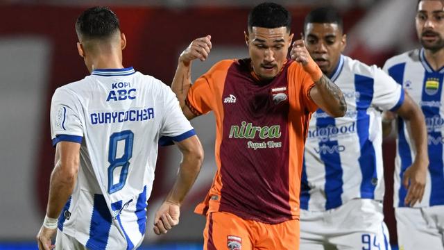 Luciano Guaycochea dan Juan Villa - Borneo FC Samarinda Vs Persib Bandung di BRI Super League 2025/2026