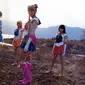 Para pemain Pretty Guardian Sailor Moon. (Toei Company)