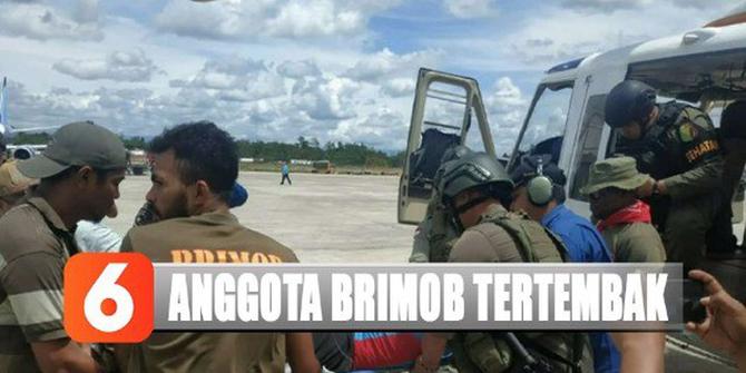 Kontak Senjata dengan KKB Papua, Anggota Brimob Terluka di Paha