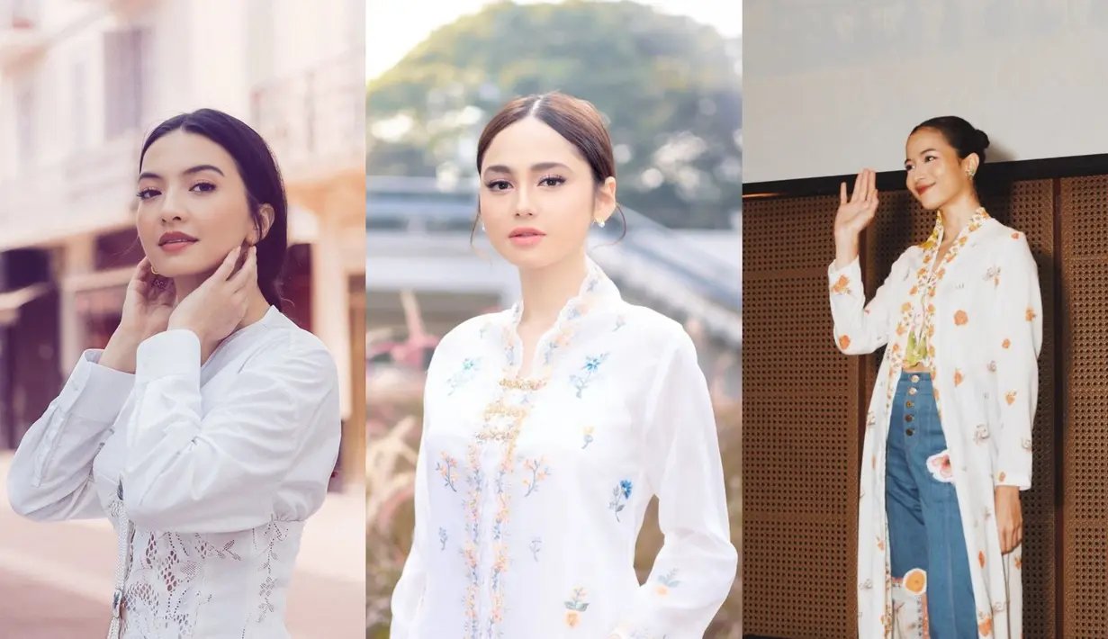 Identik dengan kebaya pernikahan, kebaya putih bisa dipadu padankan dengan gaya kekinian. Intip inspirasinya dari Raline Shah, Syifa Hadju, hingga Putri Marino. [@ralineshah @syifahadju @putrimarino]