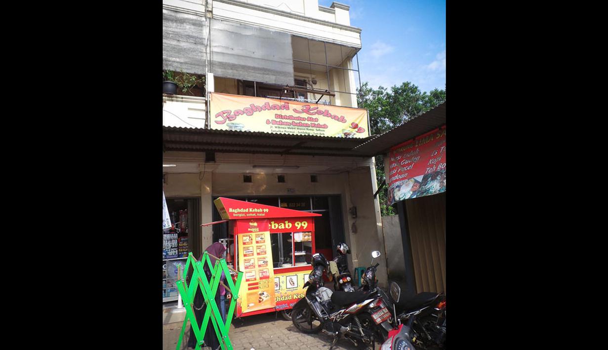 Minggu (10/8/2014) siang, lokasi penangkapan terduga teroris di kawasan Jatiasih, Kota Bekasi, sudah terlihat sepi. (Liputan6.com/Faizal Fanani)