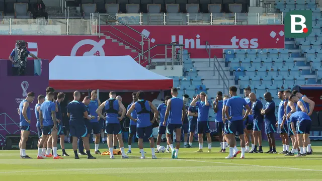 Foto: Mengintip Langsung Keseruan Timnas Inggris Saat Berlatih untuk Persiapan Laga Lanjutan Piala Dunia 2022