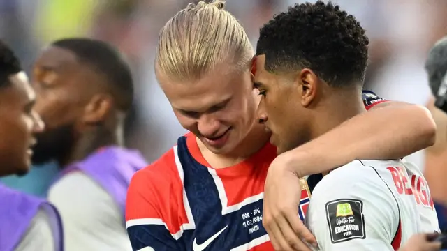 Erling Haaland dan Jude Bellingham
