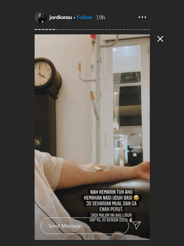 Jordi Onsu Keracunan Nasi Uduk
