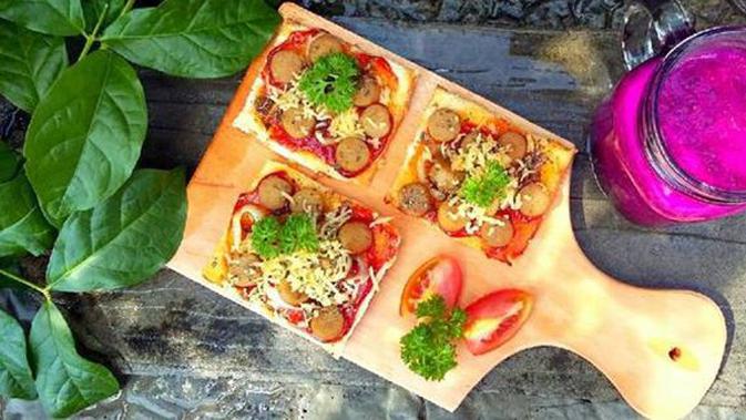 Resep Cara Membuat Pizza Roti Tawar, Simpel Enak 