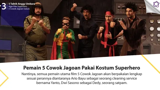 [Bintang] 5 Cowok Jagoan