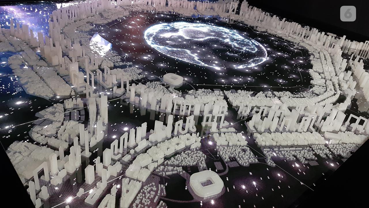 Desain kota masa depan Hyundai di World Cities Summit 2022, Singapura.