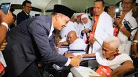 Menteri Agama Lukman Hakim Saifuddin tiba di Jeddah, Arab Saudi. (Liputan6.com/Taufiqurrohman)