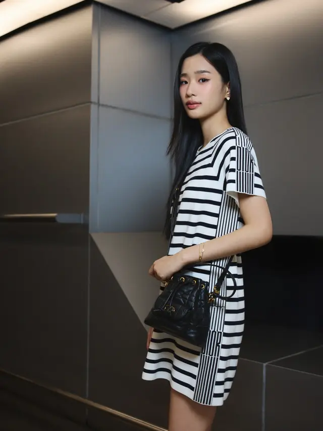 Adu Gaya Elegan Tontawan & Kimberley Anne Siap Hadiri Dior Fall 2025 RTW Show, Jinjing Tas Seharga Rp60 Juta-an