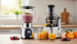 Gambar Juicer dan Blender. (Gemini AI)