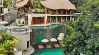 Contemporary Bali Resort di Ubud Tawarkan Experience Infinity Pool Bertingkat Tercantiknya.&nbsp; foto: istimewa