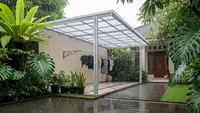 9 Model Kanopi Belakang Rumah yang Bikin Jemuran Tetap Kering Saat Hujan Mendadak