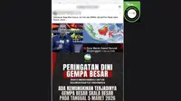 BMKG Jadi Sasaran Hoaks yang Bisa Timbulkan Kepanikan, Simak Faktanya
