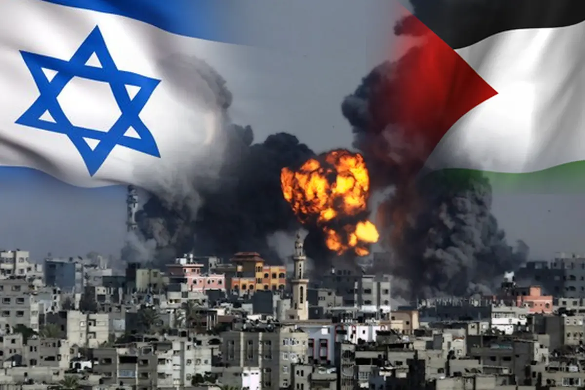 Ilustrasi Konflik Israel dan Palestina