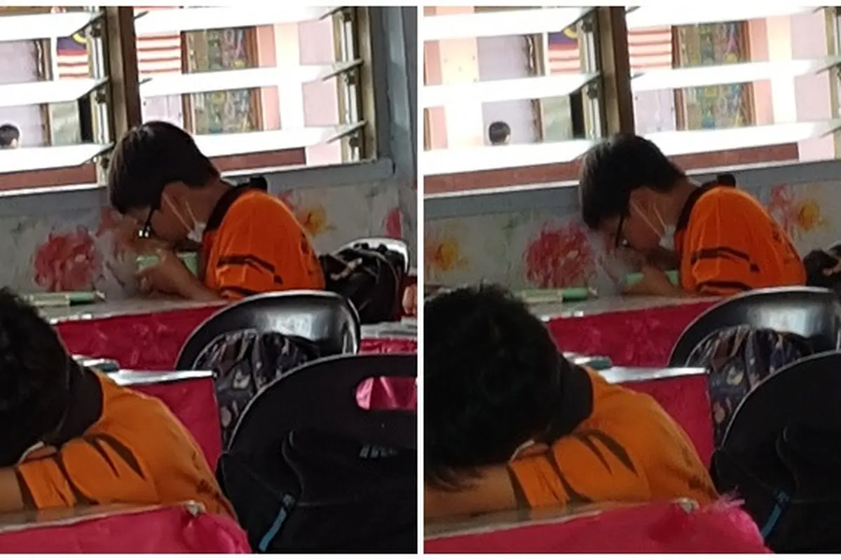 Hormati Teman yang Berpuasa, Aksi Siswa Non Muslim saat Makan Ini Banjir Pujian