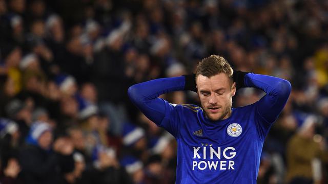 Jamie Vardy Cedera Jimat Leicester City Hilang Bola Liputan6 Com