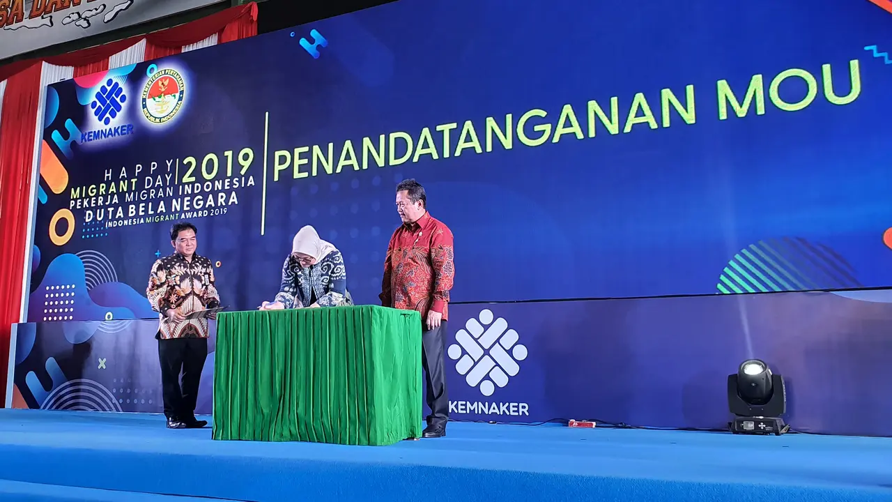 Kemnaker Gandeng Kemenhan untuk Jadikan PMI Sebagai Duta Bela Negara
