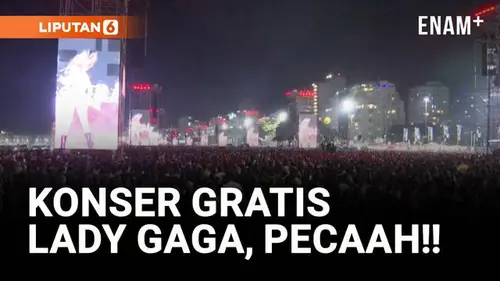 VIDEO: Lady Gaga Guncang Copacabana, 1 Juta Lebih Fans Padati Pantai Rio!