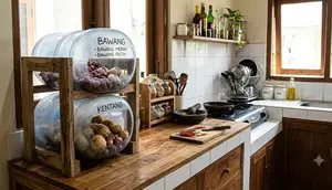 9 Ide Organizer Dapur dari Galon Bekas, Solusi Penyimpanan Murah Multifungsi