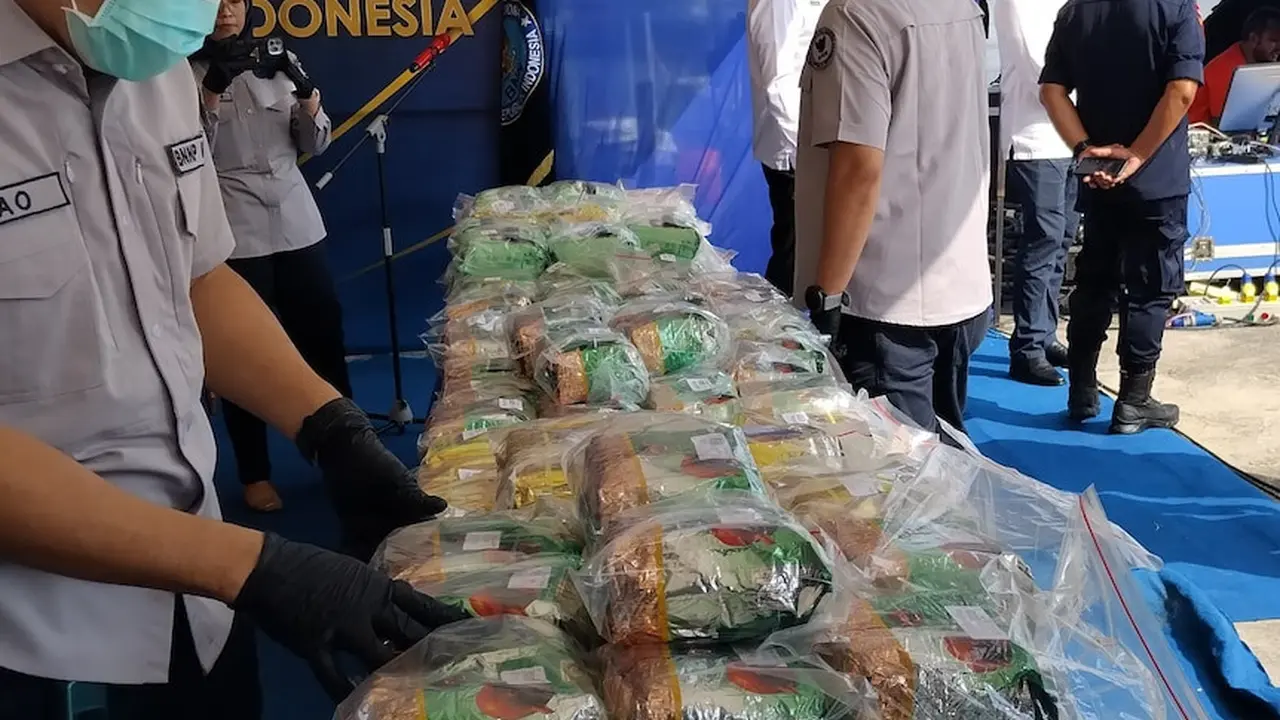 Indonesia menuduh para penyelundup narkoba berencana berlayar melalui Indonesia, kemudian berhenti di Townsville dan akhirnya Brisbane.(Supplied)