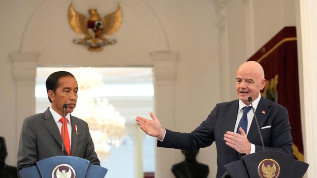 Presiden FIFA Temui Presiden Jokowi