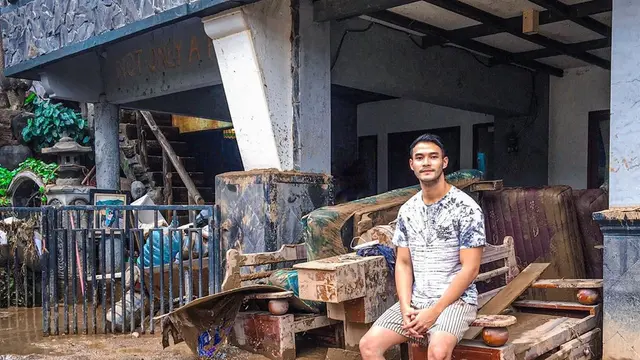 7 Potret Kondisi Rumah Kevin Andrean Usai Dilanda Banjir