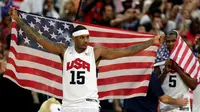 Pebasket tim AS, Carmelo Anthony, akan tinggal terpisah dari atlet lain selama Olimpiade Rio de Janeiro 2016 di Brasil. (Bola.com/Twitter/ESPN)