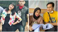 Deretan artis yang tetap profesional meski syuting bareng mantan. (Sumber: Instagram/marshanda99/djorghisultan)