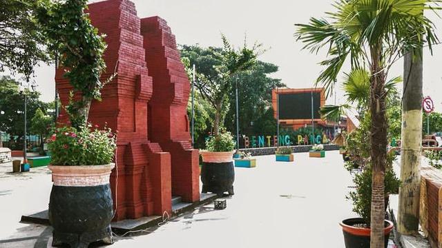 Taman Benteng Pancasila Mojokerto. (Liputan6.com/ ist)
