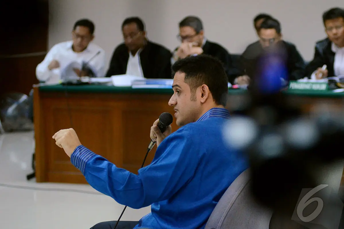 Nazaruddin Jelaskan Istilah 'Ngebom' di Sidang Anas 