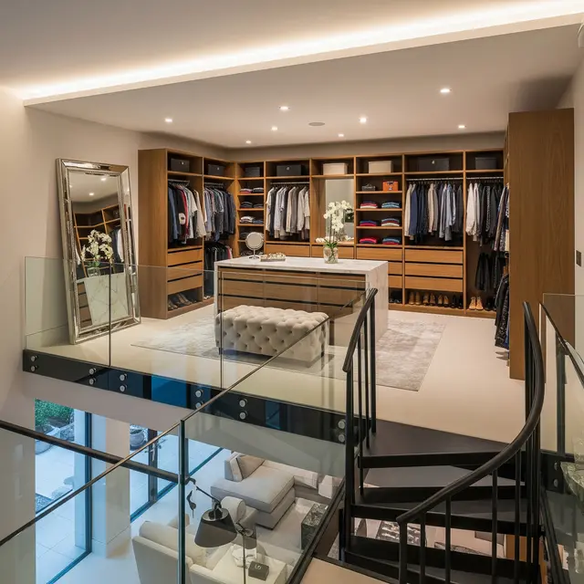 Cara Praktis Menambahkan Walk-in Closet di Mezzanine