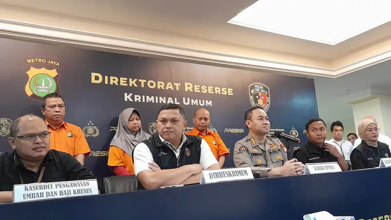 Polda Metro Jaya Bongkar Penipuan Travel Umrah PT Naila Safaah Wisata Mandiri