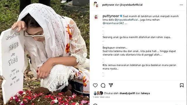 Jirayut pamit dari Mega Series Magic 5, Karakter Daffa meninggal usai tertimpa meteor (Foto: Instagram puttynoor)