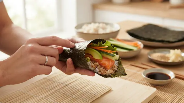 Resep Temaki Sushi Rumahan yang Praktis dan Anti Gagal