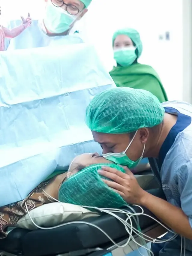 6 Potret Mahalini Melahirkan Anak Pertama, Rizky Febian Ungkap Nama Buah Hati