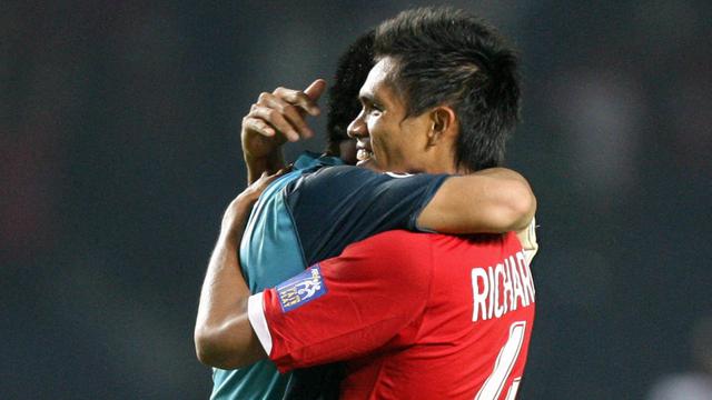 Ricardo Salampessy - Timnas Indonesia Vs Bahrain di Piala Asia 2007